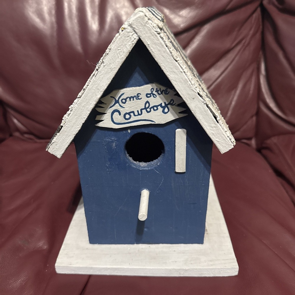 Dallas Cowboys NFL Custom Bird House Shingle Roof Same Day Shipping